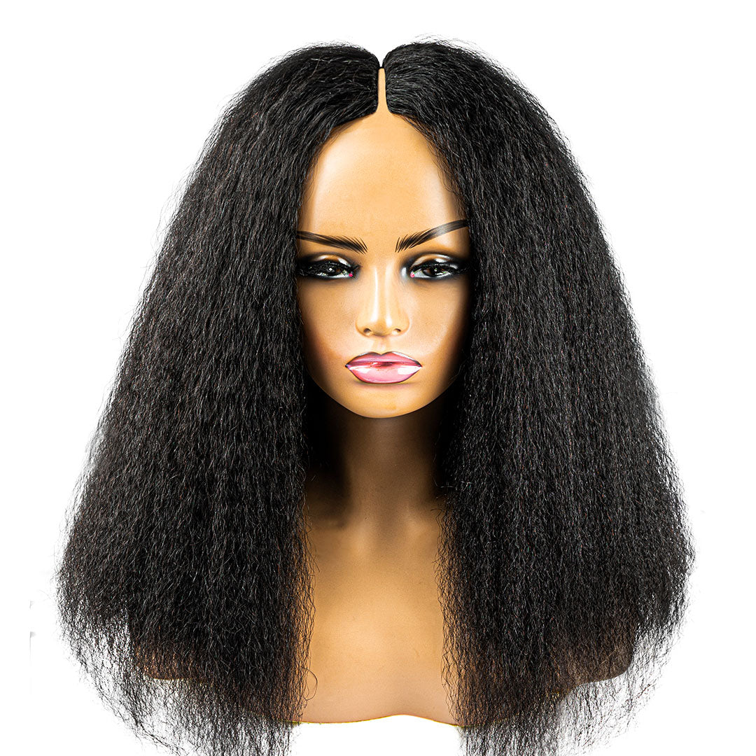 Thin Leave Out I Part Wig Kinky Straight