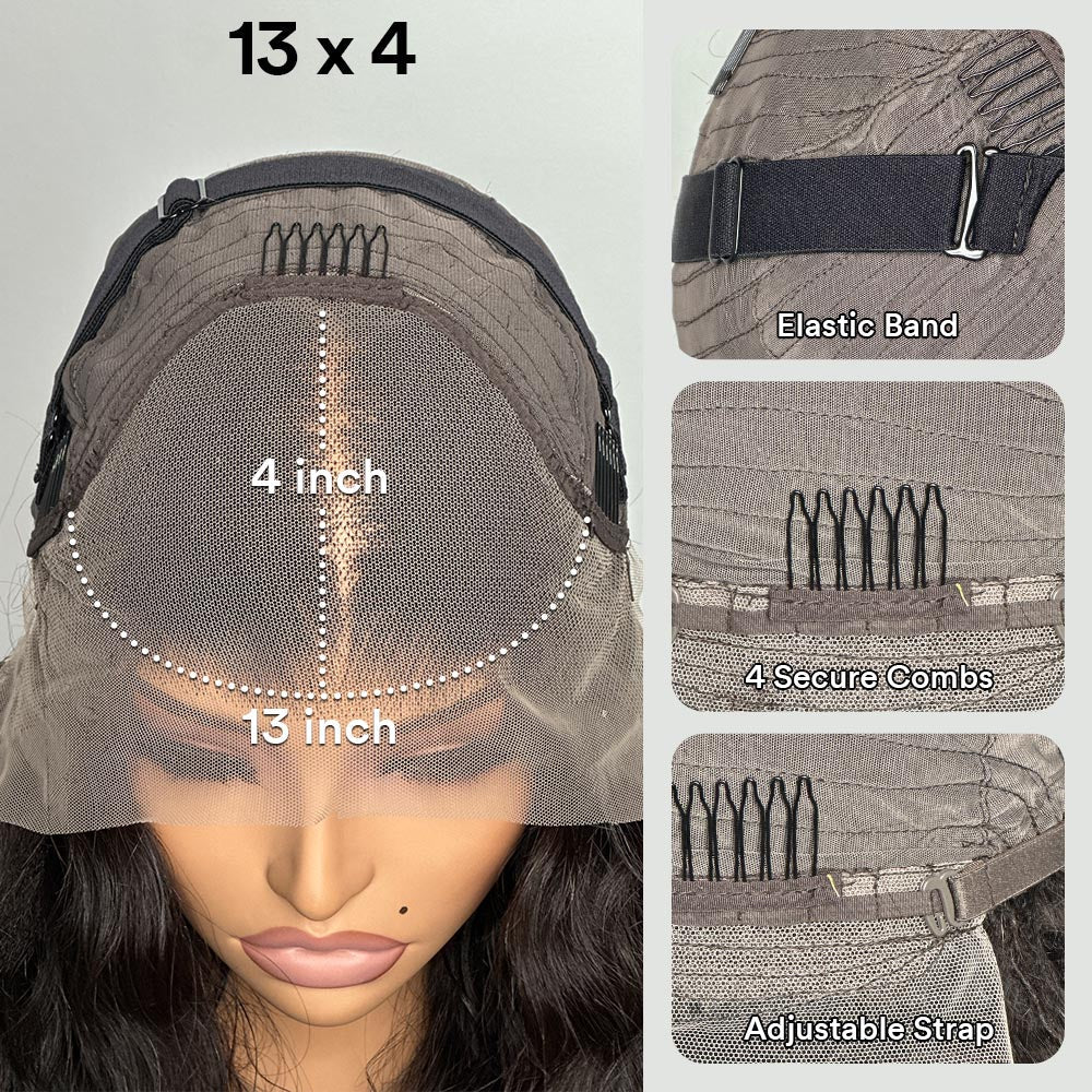 613 Blonde Body Wave Human Hair Lace Front Wig