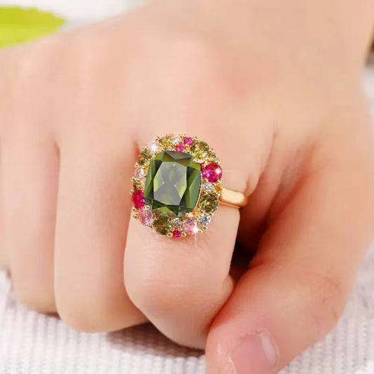What is a Promise Ring? Our Emerald Green Promise Ring is a Symbol of Your Enduring Love."