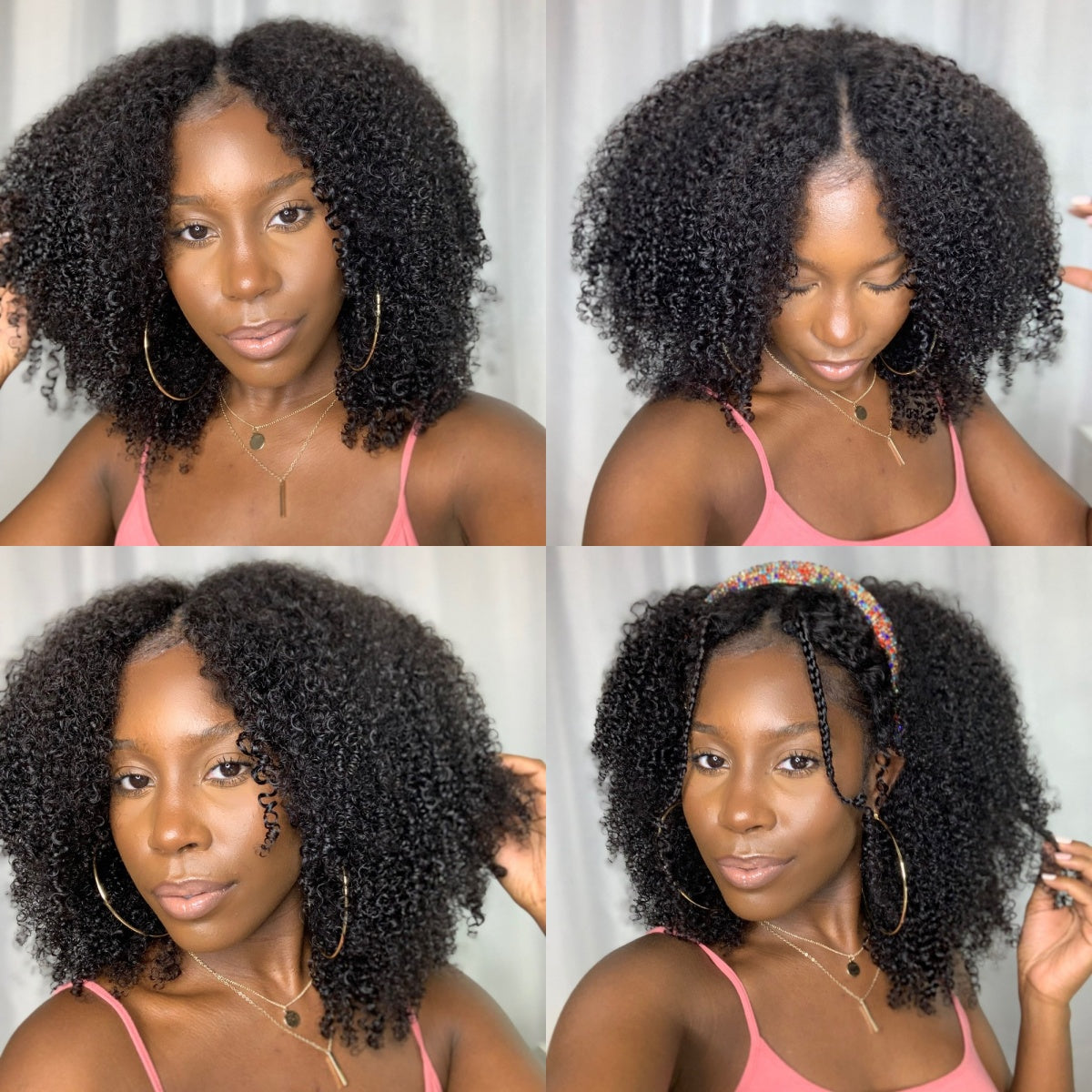 No Leave Out I Part Curly Wig