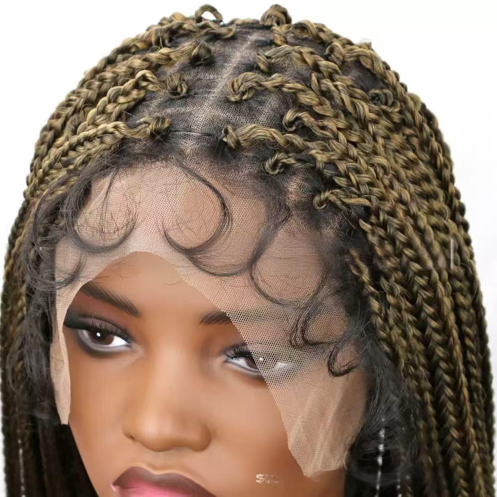 Full Lace Kinky Twist Wig With Invisi Drawstring