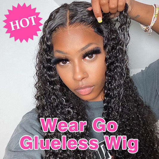 Put on & Go Glueless Curly 5x5 Pre Cut HD Lace Wig Beginner Friendly