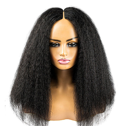 Thin Leave Out I Part Wig Kinky Straight