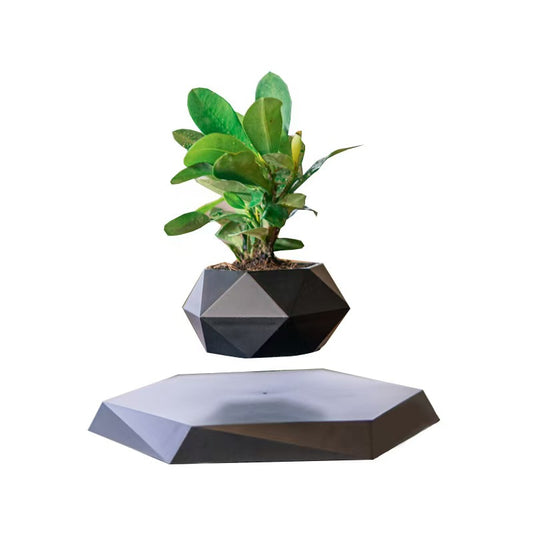 Levitating Plant Pot - Magnetic Floating Planter for Indoor Plants & Home Decor