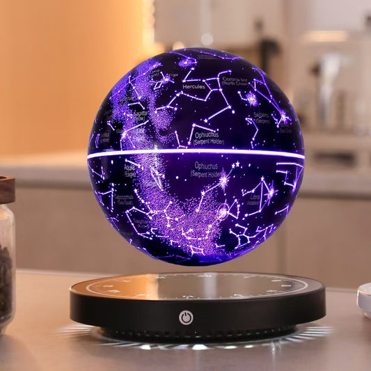 3D Galaxy Floating Sphere Light - Cool Tech Gift for Astronomy Lovers & Office Decor