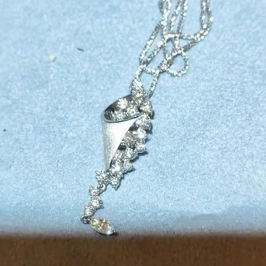 925 Sterling Silver Necklace for Women | How to Clean & Maintain Your Sterling Silver Jewelry | Delicate Zirconia Design