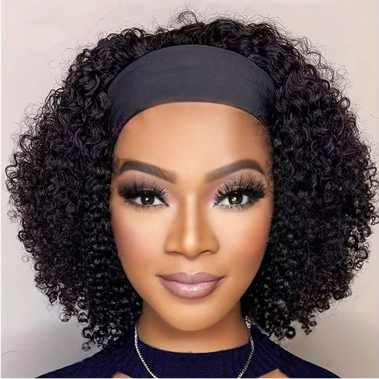 Soft Kinky Curly Glueless 5x5 Closure HD Lace Wig Ready to Go
