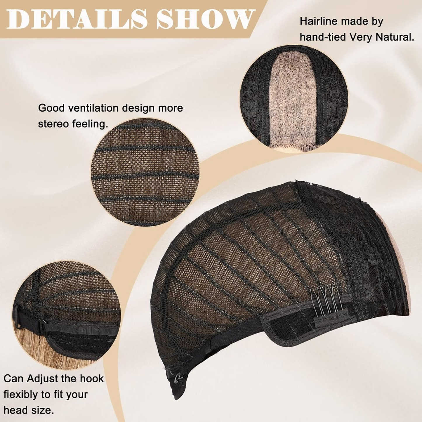 Long Ombre Blonde Wavy Wig for Women 26 Inch Middle Part Curly Wavy Wig Natural Looking Synthetic Heat Resistant Fiber for Daily Party Use (Ombre Blonde)