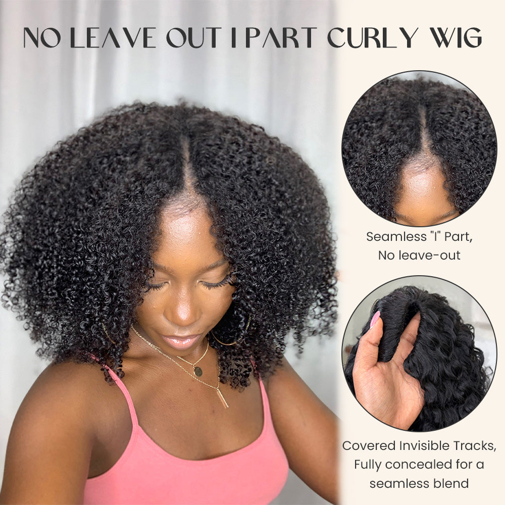 No Leave Out I Part Curly Wig