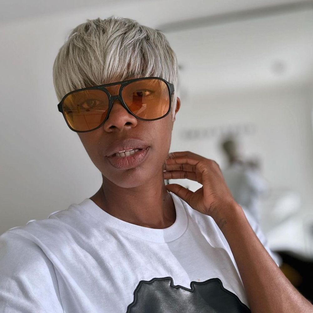 Put on & Go Layered Short Pixie Cut Human Hair Wig With Bang