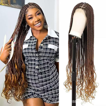 Full Lace Kinky Twist Wig With Invisi Drawstring