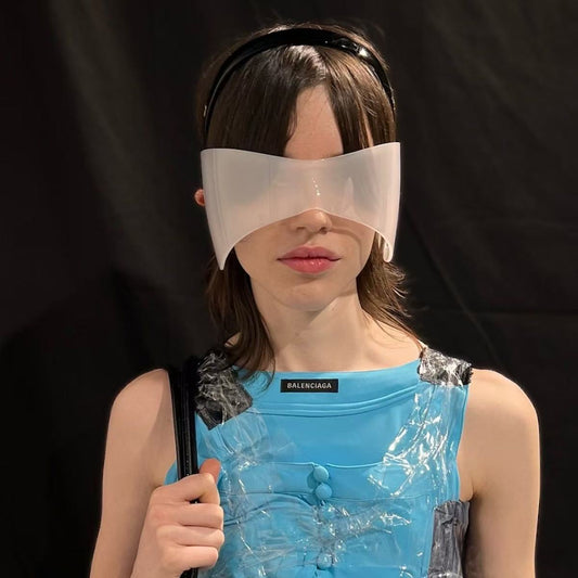 Cybernetic Ear-Cuff Face Frame Glasses