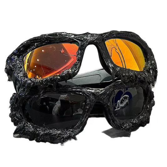 Epoxy Drip Punk Sunglasses