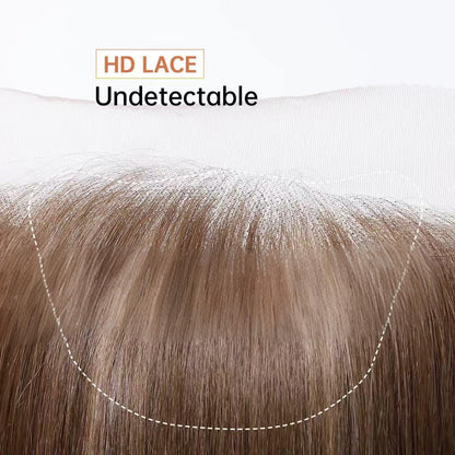 9x7 Glueless Synthetic Lace Front Wig Wear And Go pre Plucked Pre Cut Straight Wig Vivid Self Growing Clean Hairline with Tiny Knots Heat Resistant Fiber Natural No Glue Wig